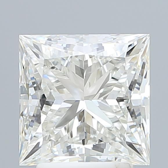 3.26CT Princess Cut Lab Grown Diamond F | VVS2 | IGI Certified