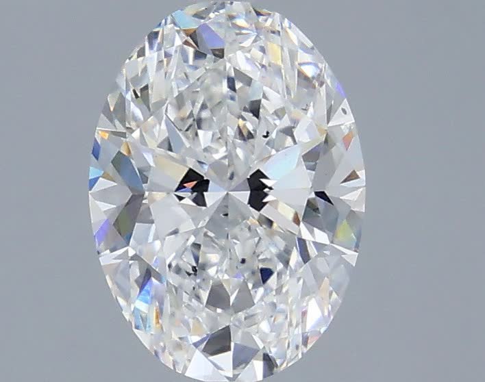 2.04CT Oval Cut Lab Grown Diamond E | SI1 | IGI Certified