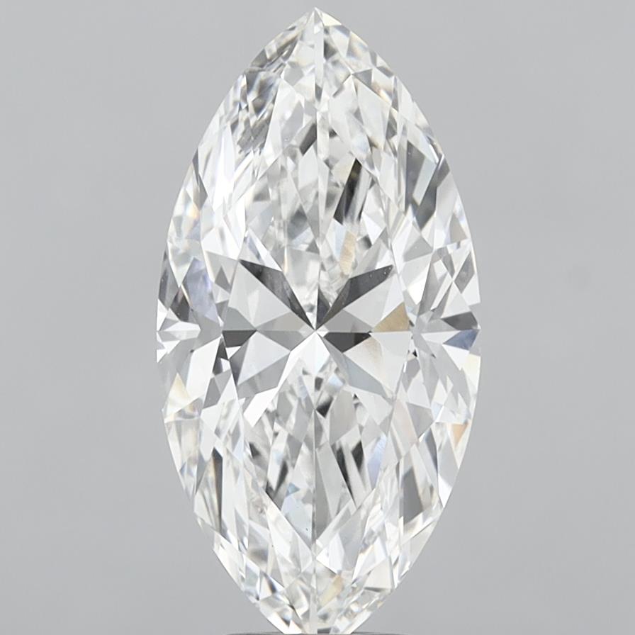 6.05CT Marquise Cut Lab Grown Diamond F | VVS2 | IGI Certified