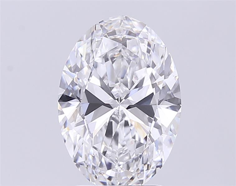 3CT Oval Cut Lab Grown Diamond E | VVS2 | GIA Certified