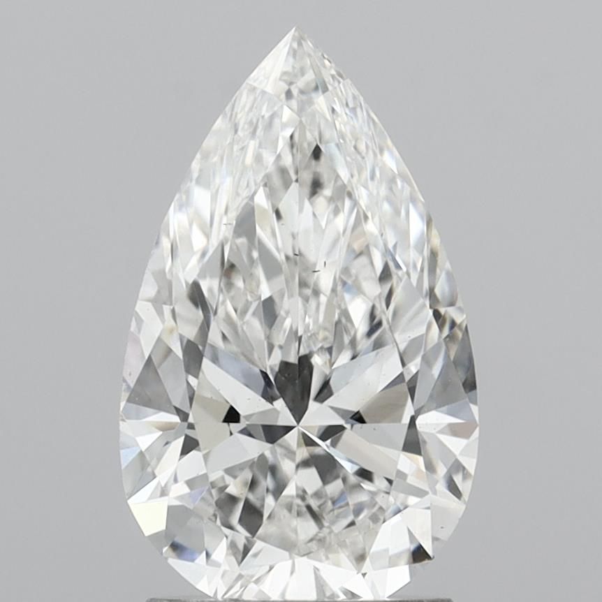 2.03CT Pear Cut Lab Grown Diamond E | VS2 | IGI Certified