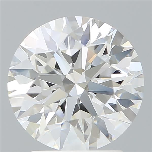 2.6CT Round Cut Lab Grown Diamond F | VVS1 | IGI Certified