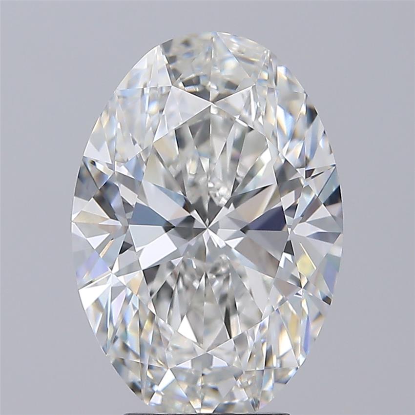 5.02CT Oval Cut Lab Grown Diamond F | VVS2 | IGI Certified