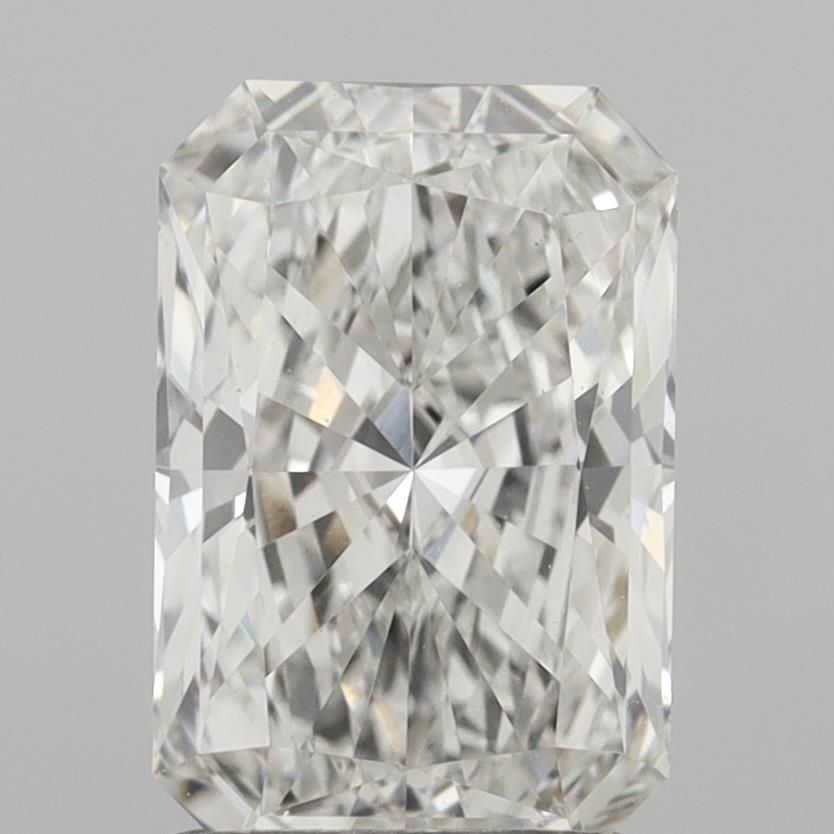 1.54CT Radiant Cut Lab Grown Diamond F | VS1 | IGI Certified