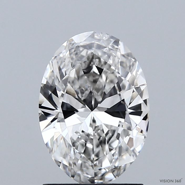 1.5CT Oval Cut Lab Grown Diamond G | VS2