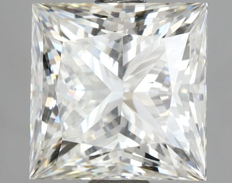 3.09CT Princess Cut Lab Grown Diamond H | VVS2 | IGI Certified