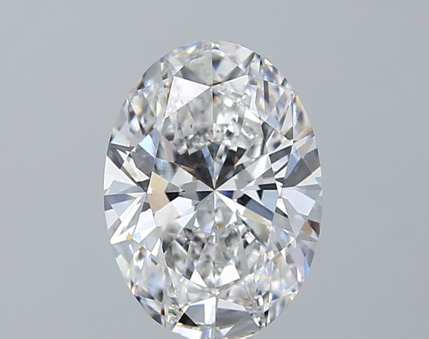 2.3CT Oval Cut Lab Grown Diamond E | VS1