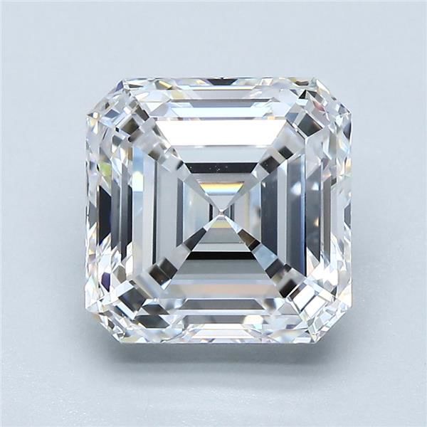 3.51CT Asscher Cut Natural Diamond D | VS1 | GIA Certified
