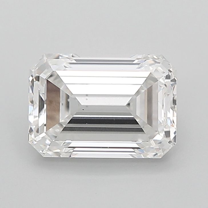 3CT Emerald Cut Lab Grown Diamond E | VS1 | IGI Certified