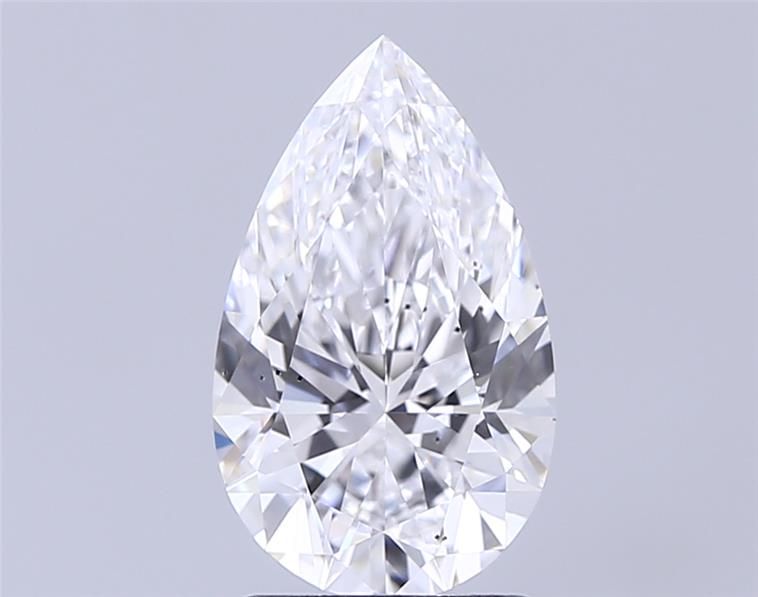 2.26CT Pear Cut Lab Grown Diamond D | SI1