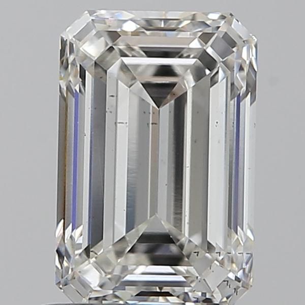 1.5CT Emerald Cut Lab Grown Diamond F | VS2 | IGI Certified