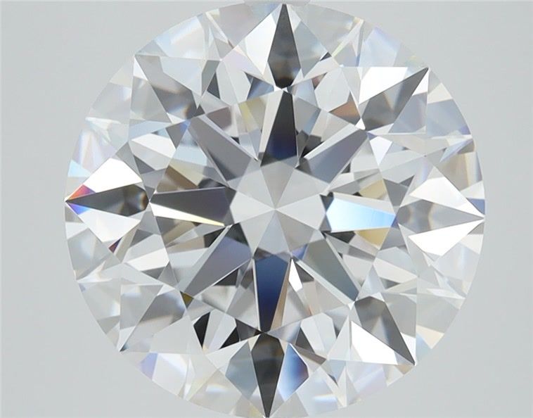 6.01CT Round Cut Lab Grown Diamond D | IF | GIA Certified