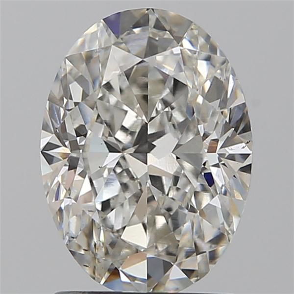 1.53CT Oval Cut Lab Grown Diamond G | VS2 | IGI Certified
