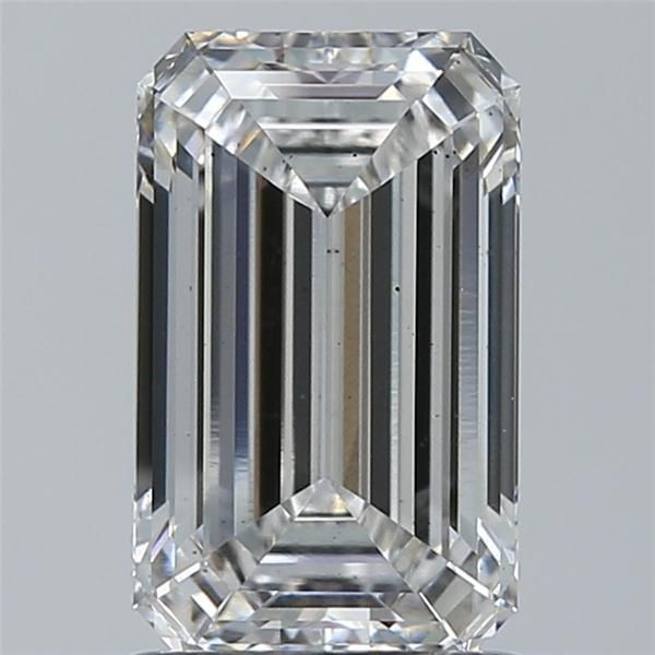 1.51CT Emerald Cut Lab Grown Diamond F | SI1