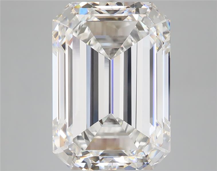 7.5CT Emerald Cut Lab Grown Diamond E | VVS2 | IGI Certified