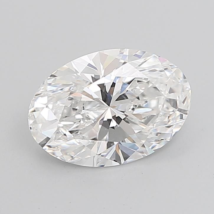 4.4CT Oval Cut Lab Grown Diamond D | VS1 | IGI Certified