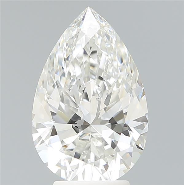 4.17CT Pear Cut Lab Grown Diamond F | VVS2 | IGI Certified