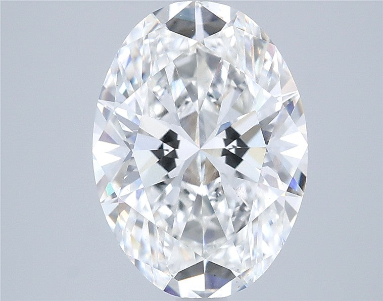 3.41CT Oval Cut Lab Grown Diamond E | VS2 | IGI Certified