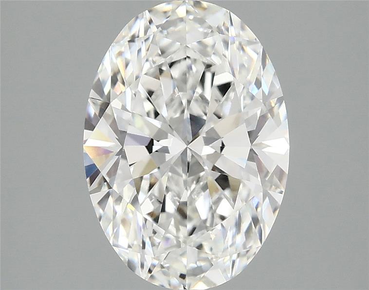 2.52CT Oval Cut Lab Grown Diamond F | VVS2 | IGI Certified