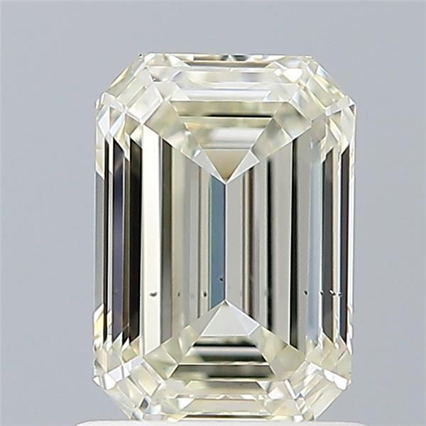 1.07CT Emerald Cut Natural Diamond J | VS2 | IGI Certified