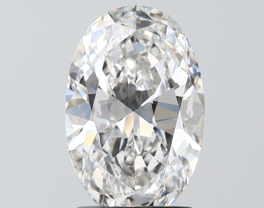 1.91CT Oval Cut Lab Grown Diamond F | VS2 | IGI Certified