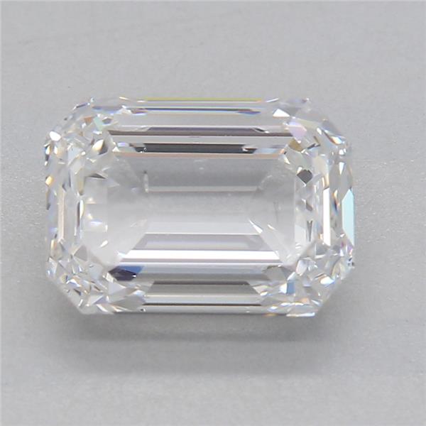 1.51CT Emerald Cut Lab Grown Diamond E | SI1 | IGI Certified