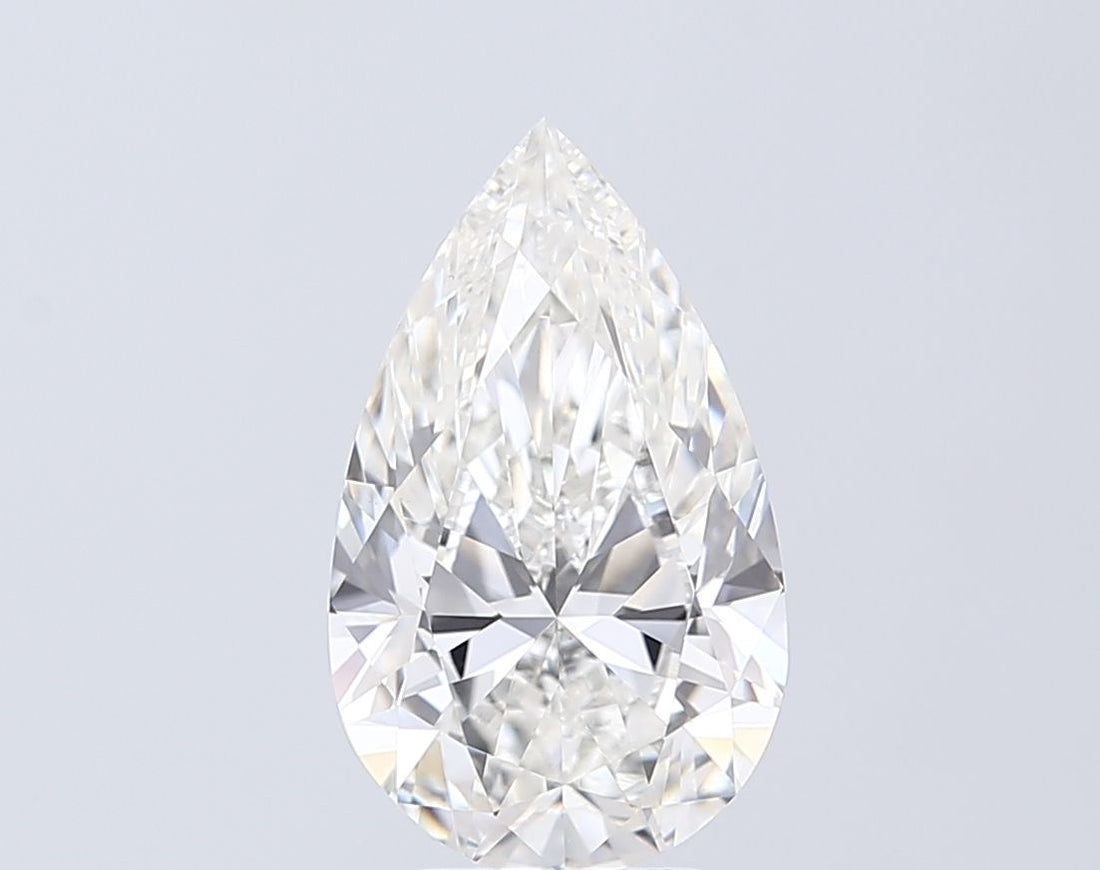 3.51CT Pear Cut Lab Grown Diamond F | VVS2 | IGI Certified