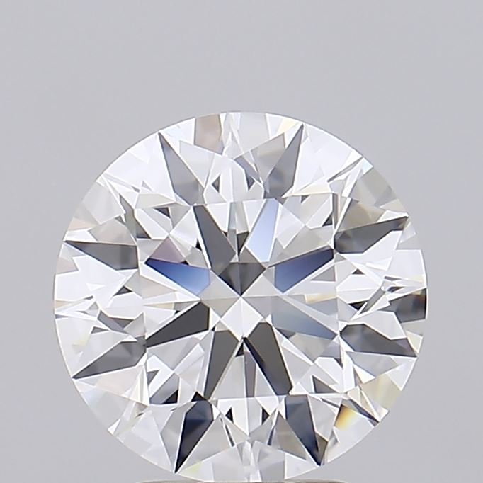 3.5CT Round Cut Lab Grown Diamond D | FL | IGI Certified