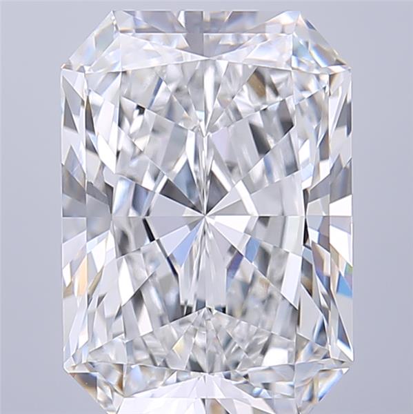 3.6CT Radiant Cut Lab Grown Diamond D | VVS1 | IGI Certified
