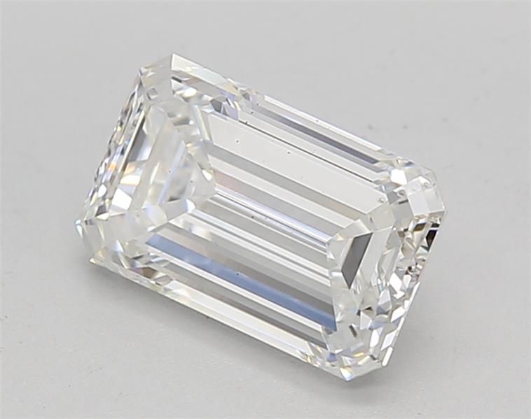 1.52CT Emerald Cut Lab Grown Diamond F | SI1 | GIA Certified