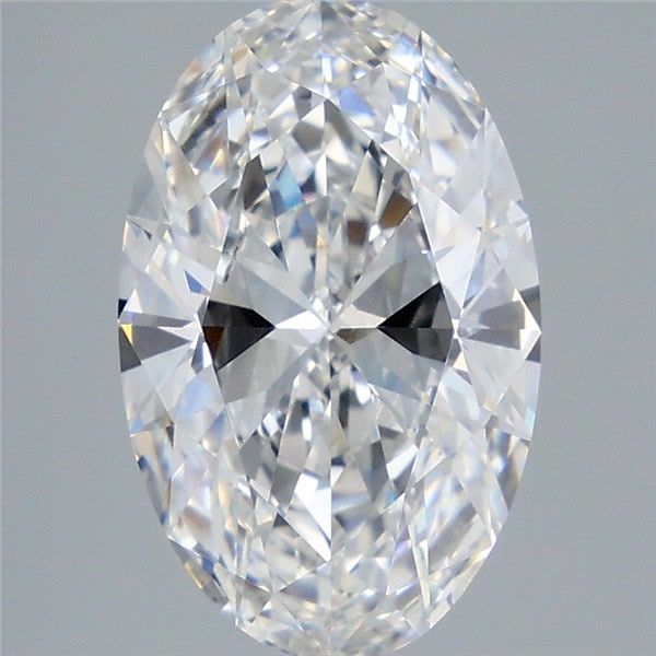3.85CT Oval Cut Lab Grown Diamond E | VVS2 | IGI Certified