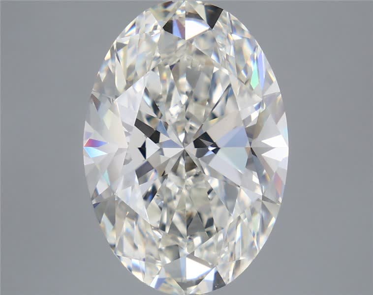 5.02CT Oval Cut Lab Grown Diamond G | VVS2 | IGI Certified