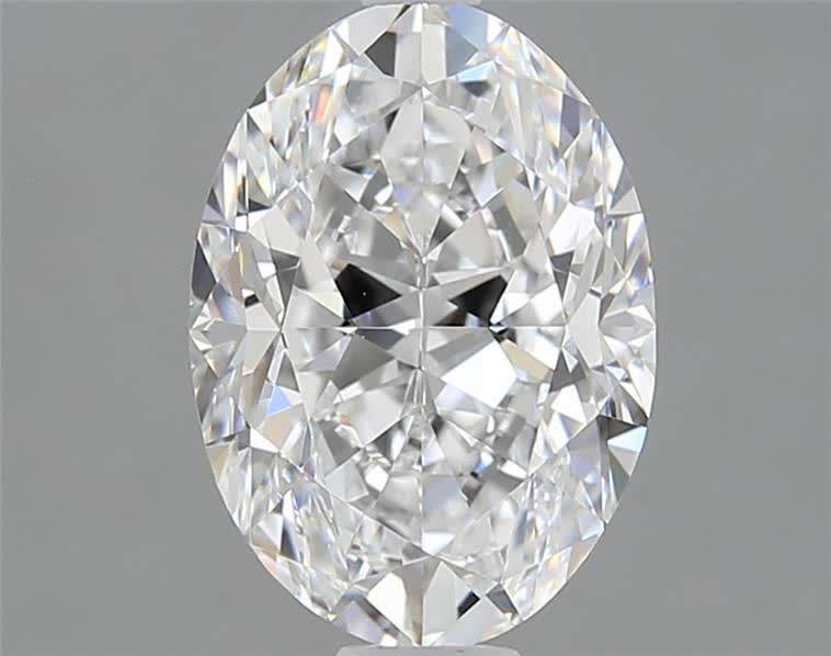 1.66CT Oval Cut Lab Grown Diamond E | VVS2 | IGI Certified