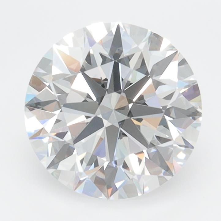2CT Round Cut Lab Grown Diamond D | VVS1 | IGI Certified