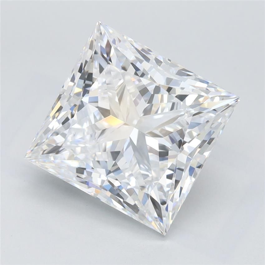 4.19CT Princess Cut Lab Grown Diamond D | FL | GIA Certified