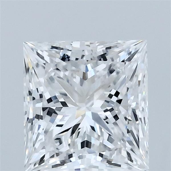 1.54CT Princess Cut Lab Grown Diamond D | VVS2 | IGI Certified