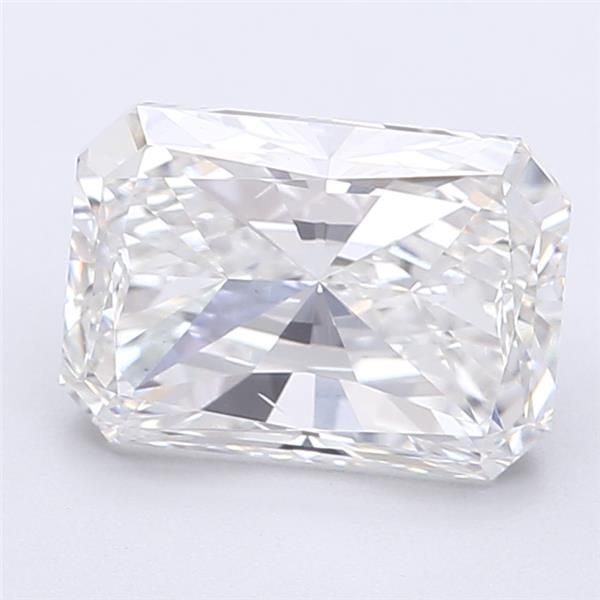 3.5CT Radiant Cut Lab Grown Diamond F | SI1 | IGI Certified