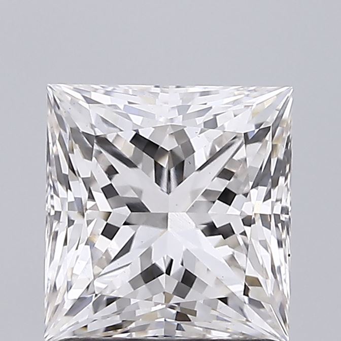 1.51CT Princess Cut Lab Grown Diamond G | VS1 | IGI Certified