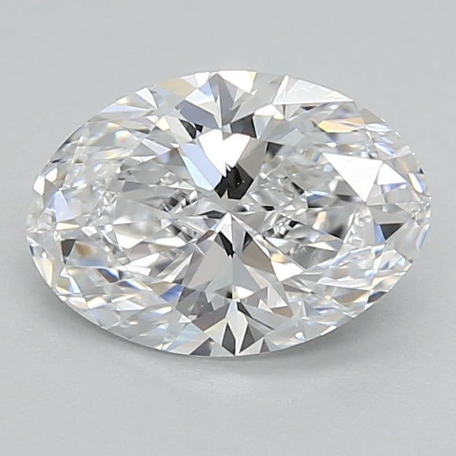 1CT Oval Cut Lab Grown Diamond D | SI1 | IGI Certified
