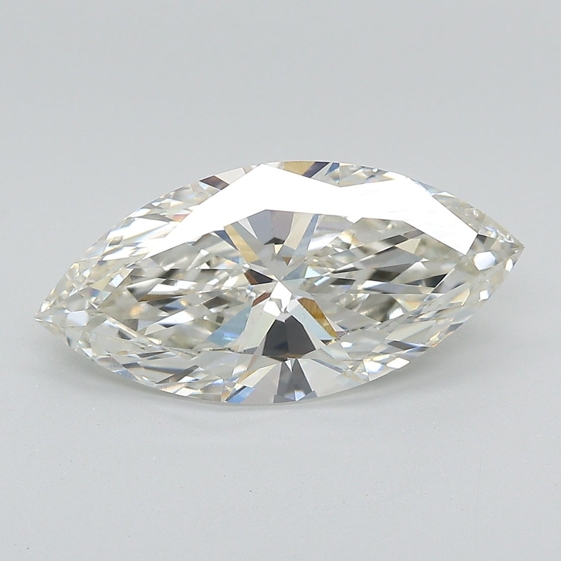 3.7CT Marquise Cut Lab Grown Diamond G | VS1 | IGI Certified
