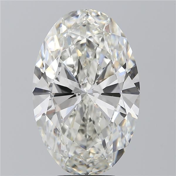 5.16CT Oval Cut Lab Grown Diamond H | VS1 | IGI Certified