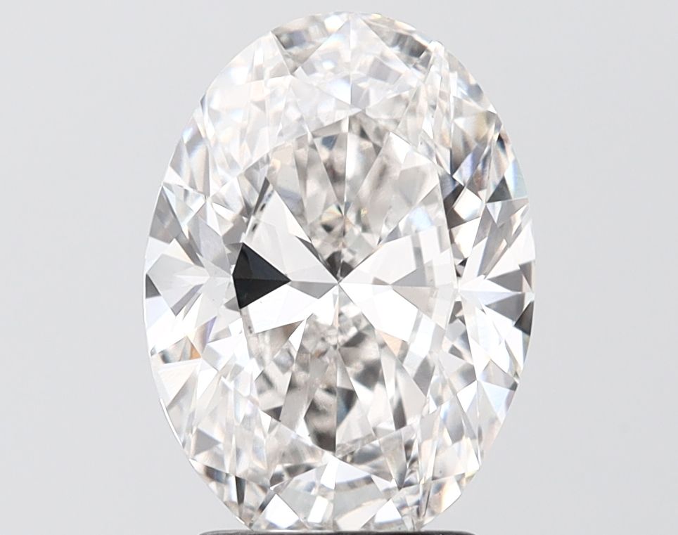 3.05CT Oval Cut Lab Grown Diamond G | VS1 | IGI Certified