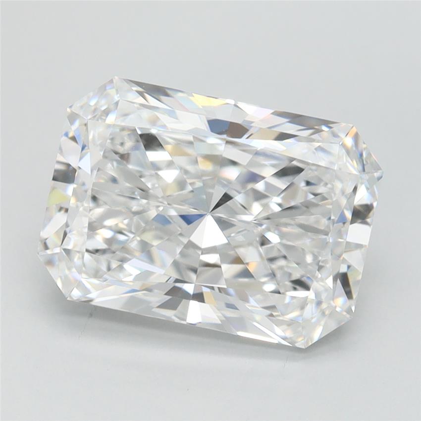 3CT Radiant Cut Lab Grown Diamond D | FL | IGI Certified