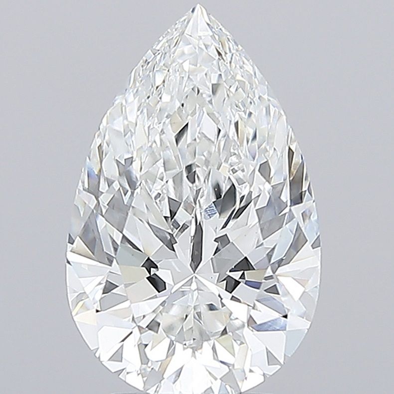4.51CT Pear Cut Lab Grown Diamond E | VVS2 | IGI Certified