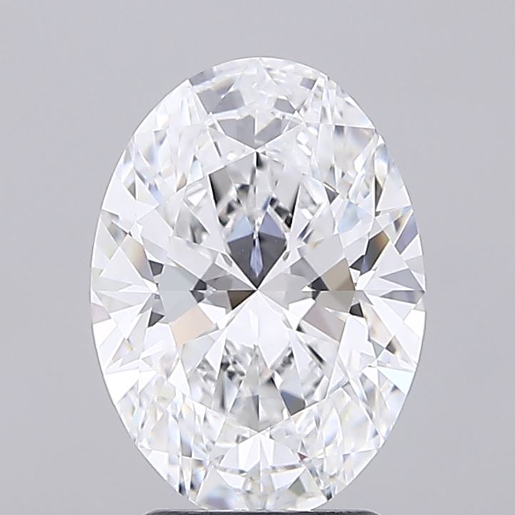 1.89CT Oval Cut Lab Grown Diamond E | VS1 | IGI Certified