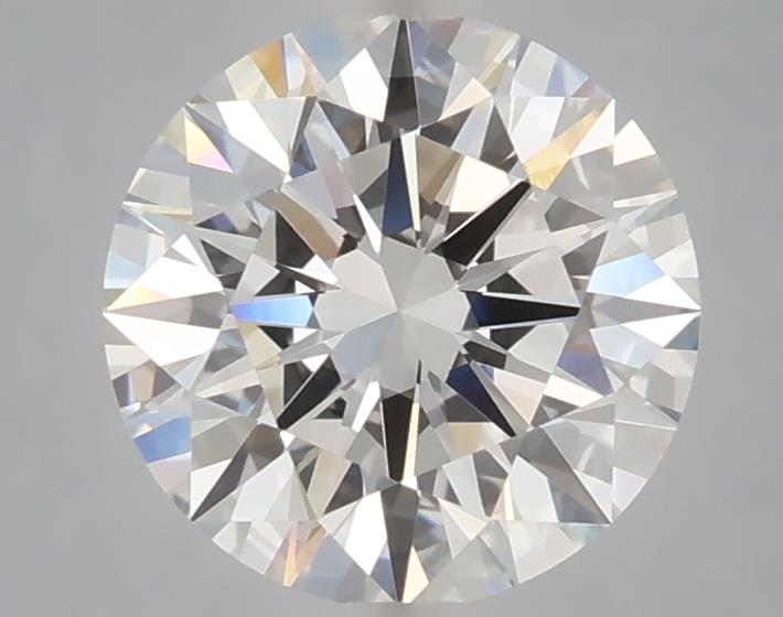 2.01CT Round Cut Lab Grown Diamond E | VVS2