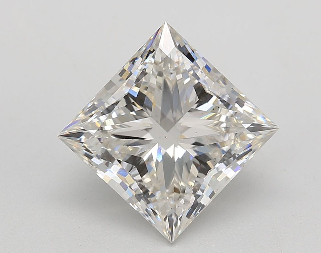 4.01CT Princess Cut Lab Grown Diamond H | VS2 | IGI Certified