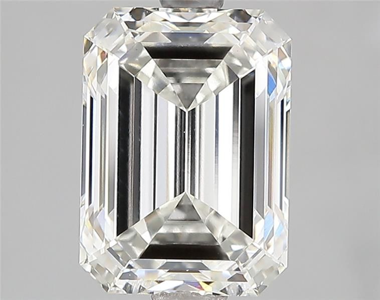 3.04CT Emerald Cut Lab Grown Diamond H | VS1 | IGI Certified