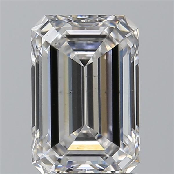 1.5CT Emerald Cut Lab Grown Diamond G | VS2 | IGI Certified
