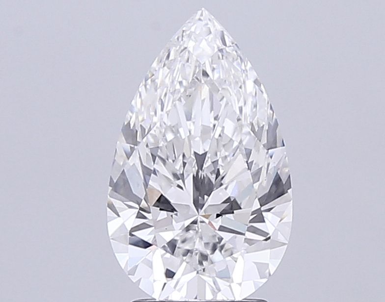 3.05CT Pear Cut Lab Grown Diamond E | VVS2 | IGI Certified